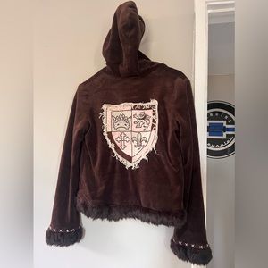 Brigitte Michelle Brown&Pink Tracksuit